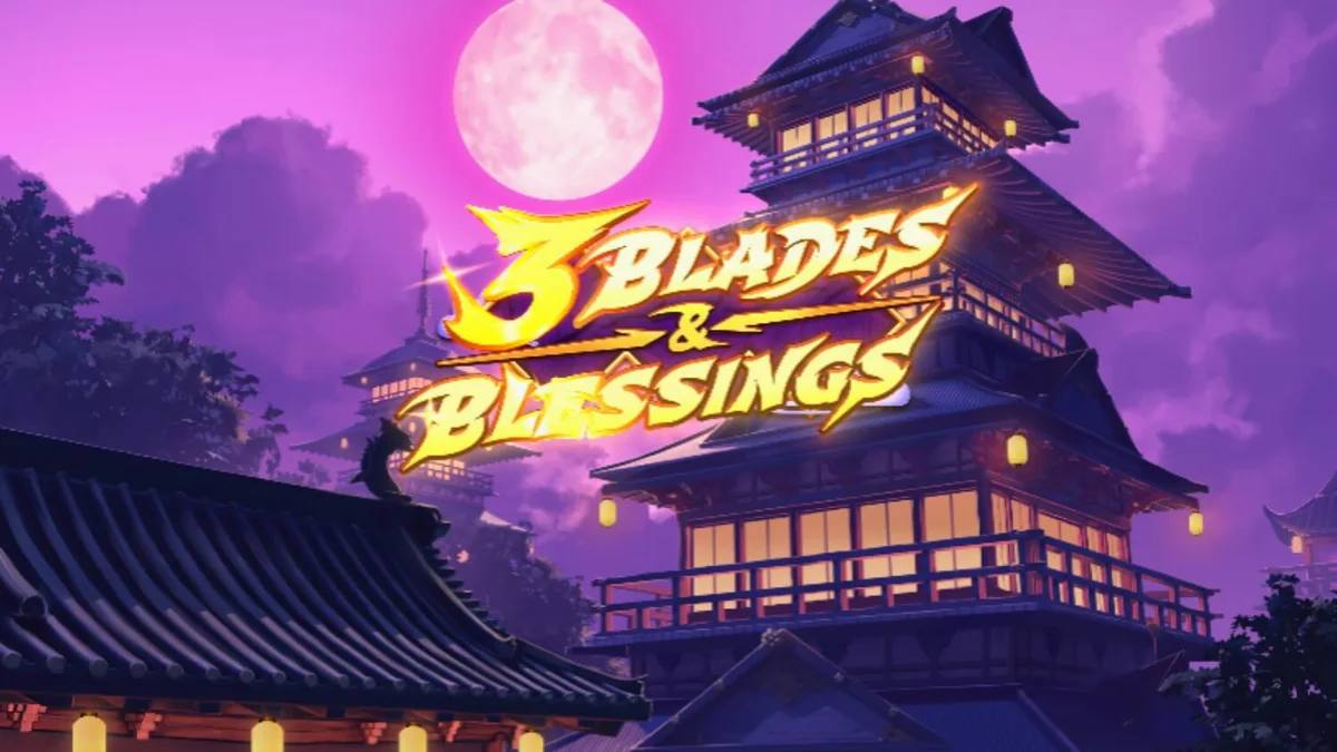 Ninja bertema Jepang dalam slot 3 Blades & Blessing