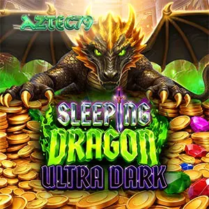 Tampilan antarmuka game slot Sleeping Dragon Ultra Dark pada perangkat mobile